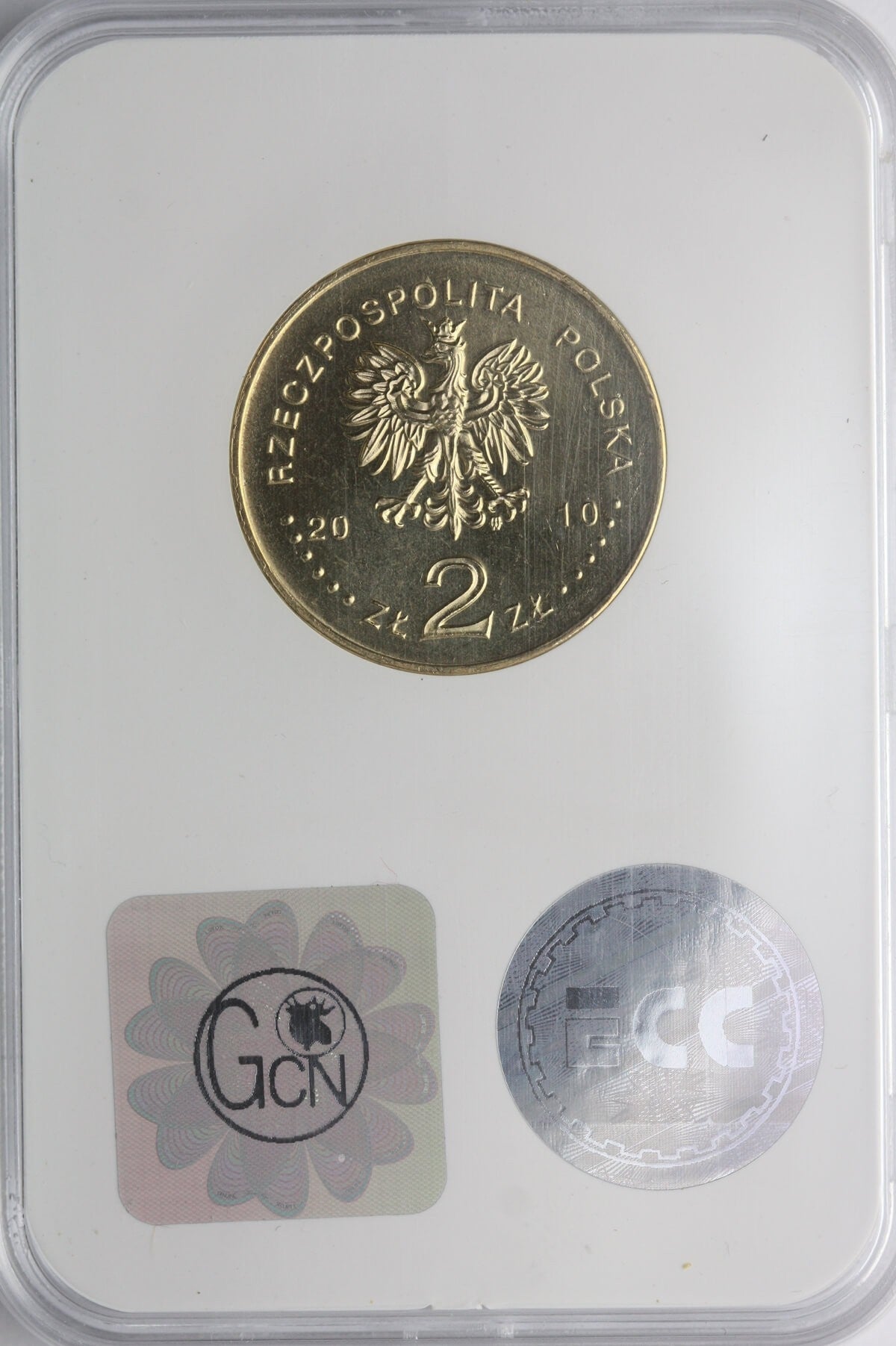 2 zł GN, Miasta w Polsce – Kalwaria Zebrzydowska, 2010, GCN MS65